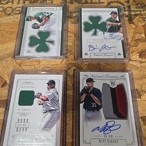 Authentic Patch Baseball Cards